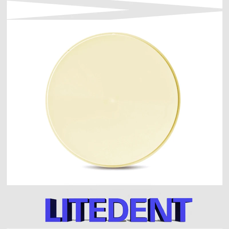 LliteDent Dental Implants Material PEEK Blank Partial Denture Frameworks Cadcam Dental Material Peek Disc