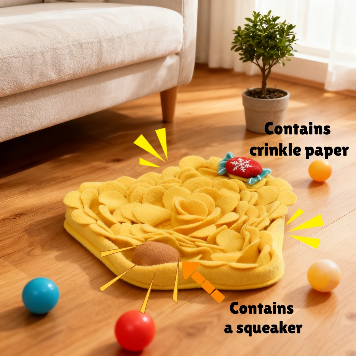 وسادة نفخ الكلاب الجديدة لعيد الميلاد ناعمة ومريحة، تساعد على ممارسة القدرة على تعريف كلبك. إنها في الاسلوب #5