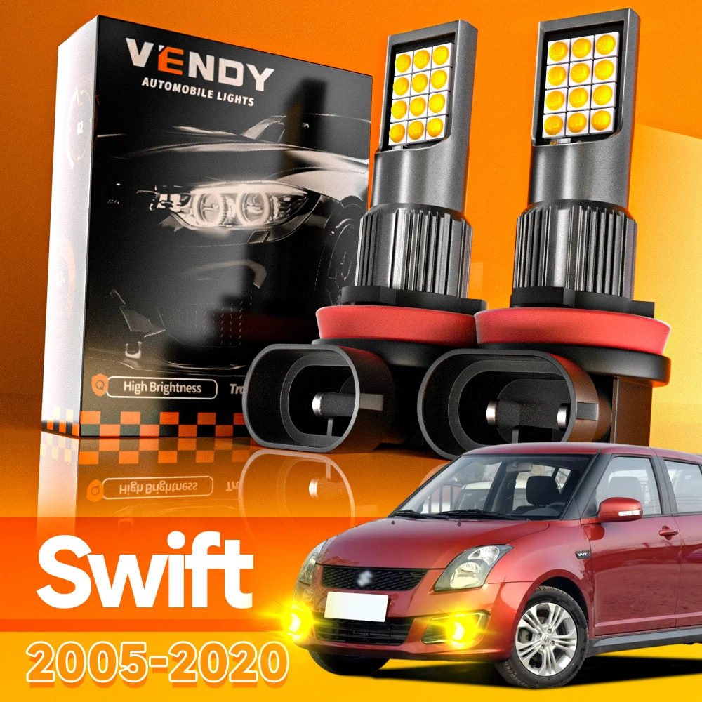 

2pcs For Suzuki Swift 2005-2020 LED Fog Light 2006 2007 2008 2009 2010 2011 2012 2013 2014 2015 2016 2017 2018 2019 Accessories