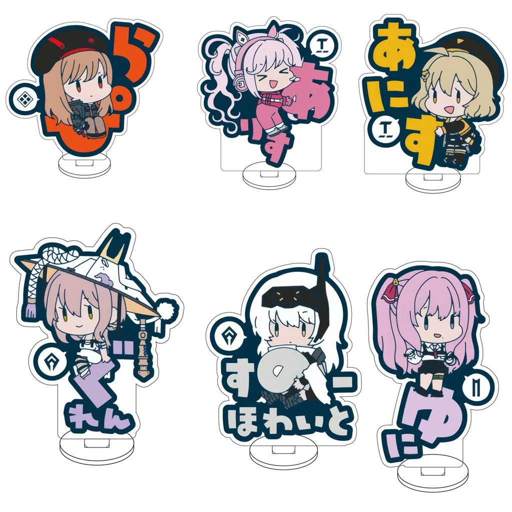 10CM Anime Blue Archive Kurodate Haruna Izayoi Nonomi Hoshino Takanashi Cosplay Acryl-Figur Ständer Niedliche Geschenke Dekorationen