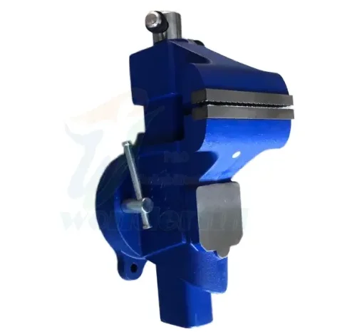 

Blue Bench Vise Physical Rehabilitation Equipment Workstation Clamping Machine