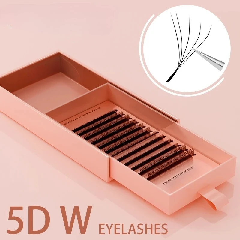 W-Vorm Wimperverlenging 3d 4d 5d 6d 7d 8d W Wimpers Natuurlijke Zachte Premade Fan Bloom Effect Wimpers voor Schoonheid Make-up