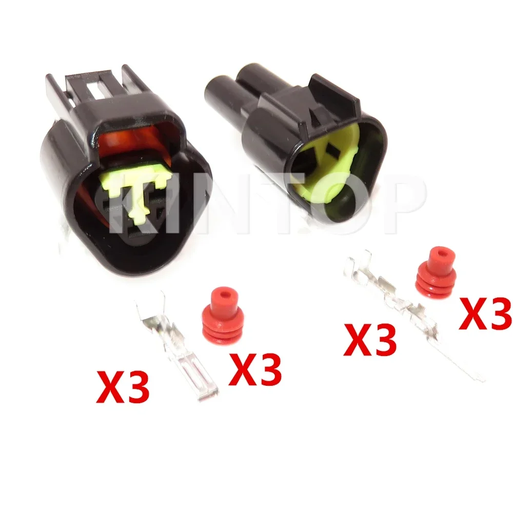 1 Set 3 Pins Car Plastic Housing Waterproof Socket AC Assembly FW-C-3M-B FW-C-3F-B Auto Male Female Docking Cable Connector - Detail 1