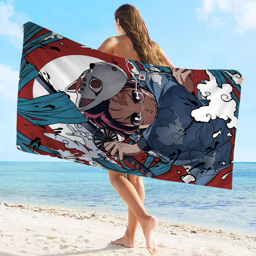 

B-Blade of ghost Microfiber Beach Towel Absorbent Quick dry Soft Yoga Swimming Resort Mountain Climbing Towel