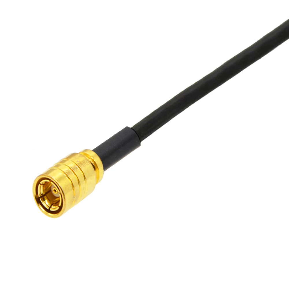 BEVOTOP DAB Radio Converter Splitter Cable FM/AM DIN Female to DIN Male to SMB Female Pin RG174 Cable Antenna Adapter Plug view 4