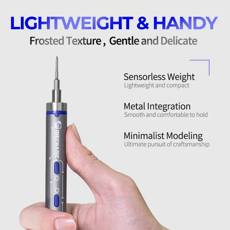 MECHANIC X-DRIVE Multifunctional Electric Manual Integrated Screwdriver Set High Hardness Mobile Phone Disassembly Repair Tool
