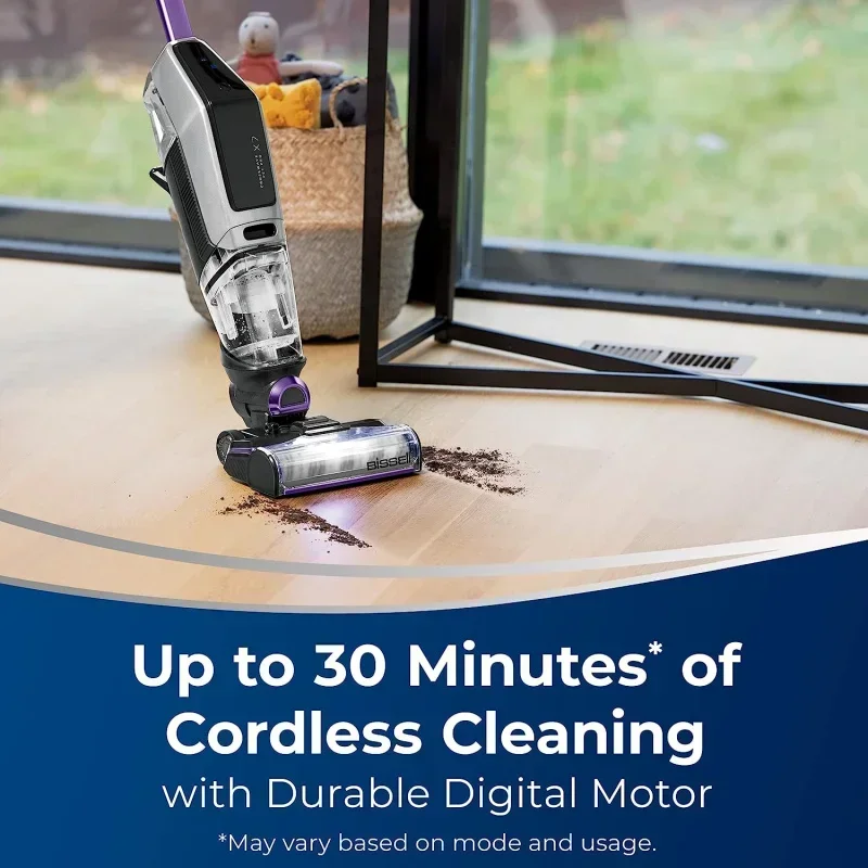 QWABISSELLS CrossWave X7 Cordless Pet Pro Многоповерхностный пылесос для влажной и сухой уборки с подключением Wi-Fi, 3279