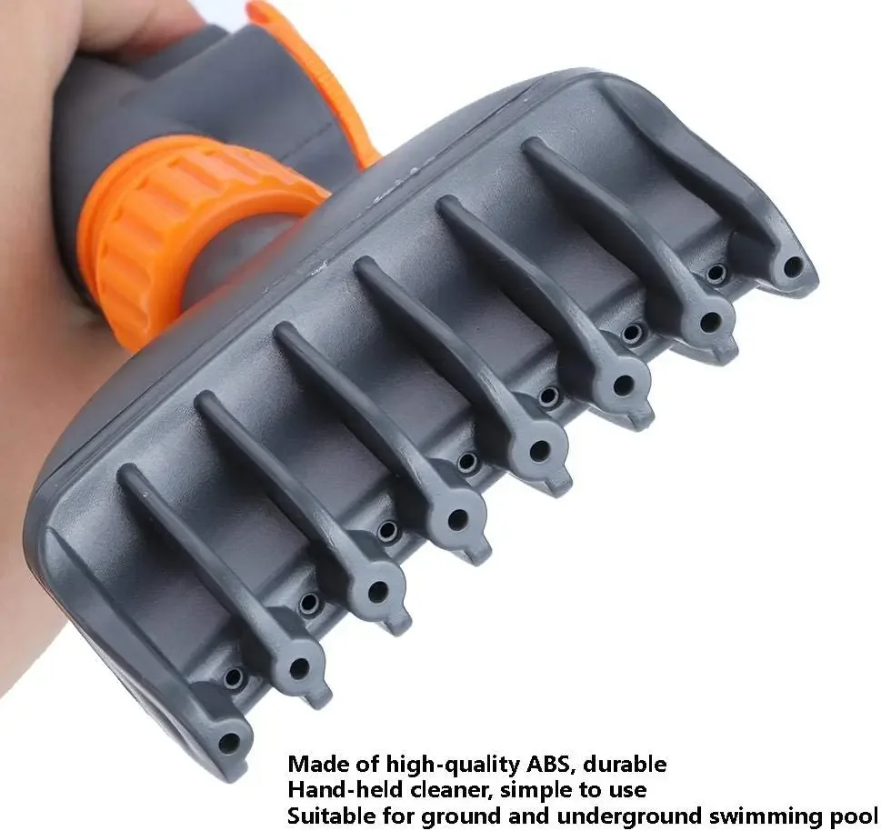 فلتر جيت كلينر بركة حوض استحمام ساخن سبا المياه عصا خرطوشة باليد تنظيف فرشاة مع موصل الولايات المتحدة