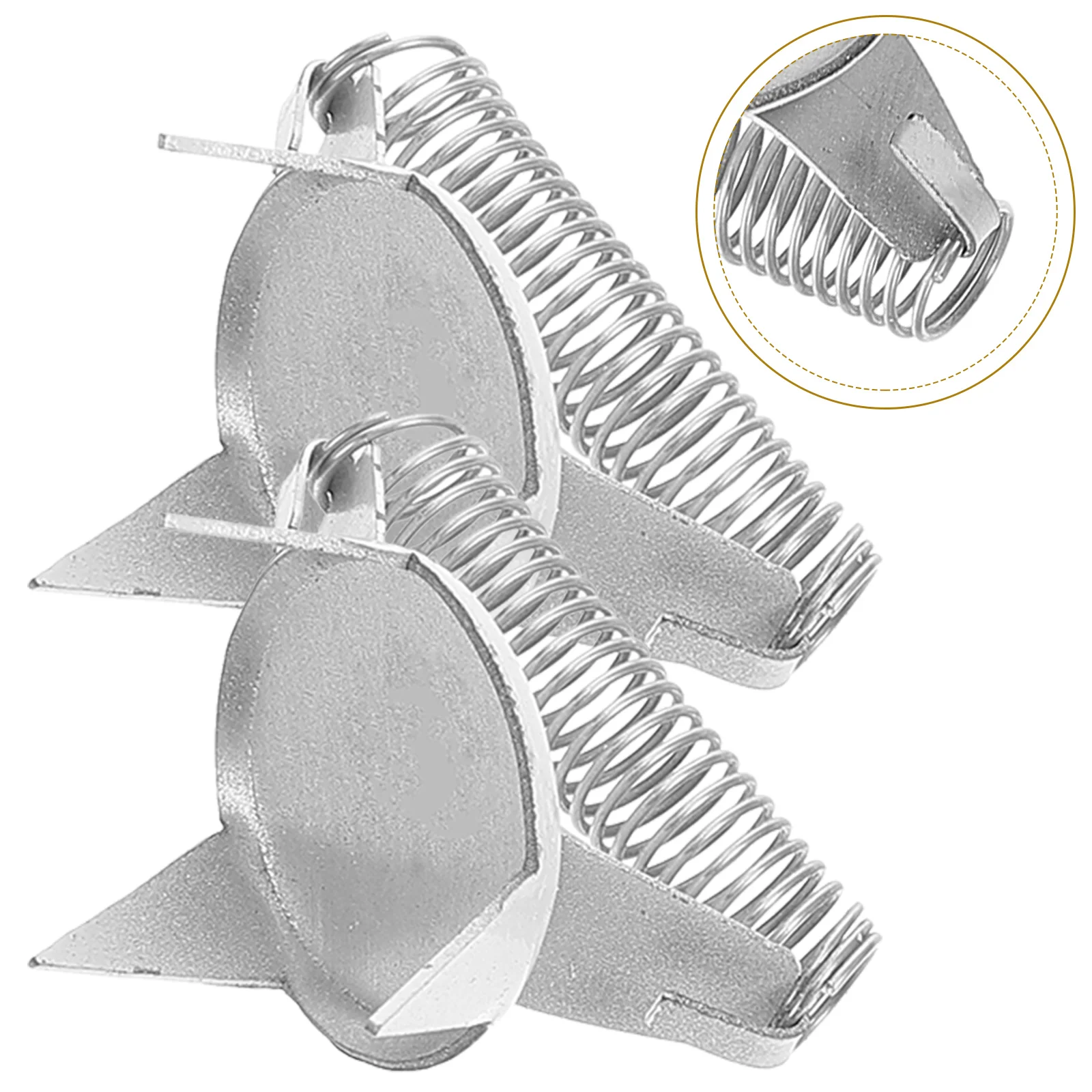 Ceramic Glazing Tools Ceramics Gripper Smooth Kiln Tongs Pottery Smoothing Metal Throwing Gauge
