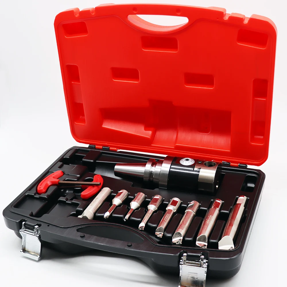 

Регулируемая микро-расточная головка NBH2084 для станков с ЧПУ, диапазон расточки 8-280 мм, BT40, NT30, R8