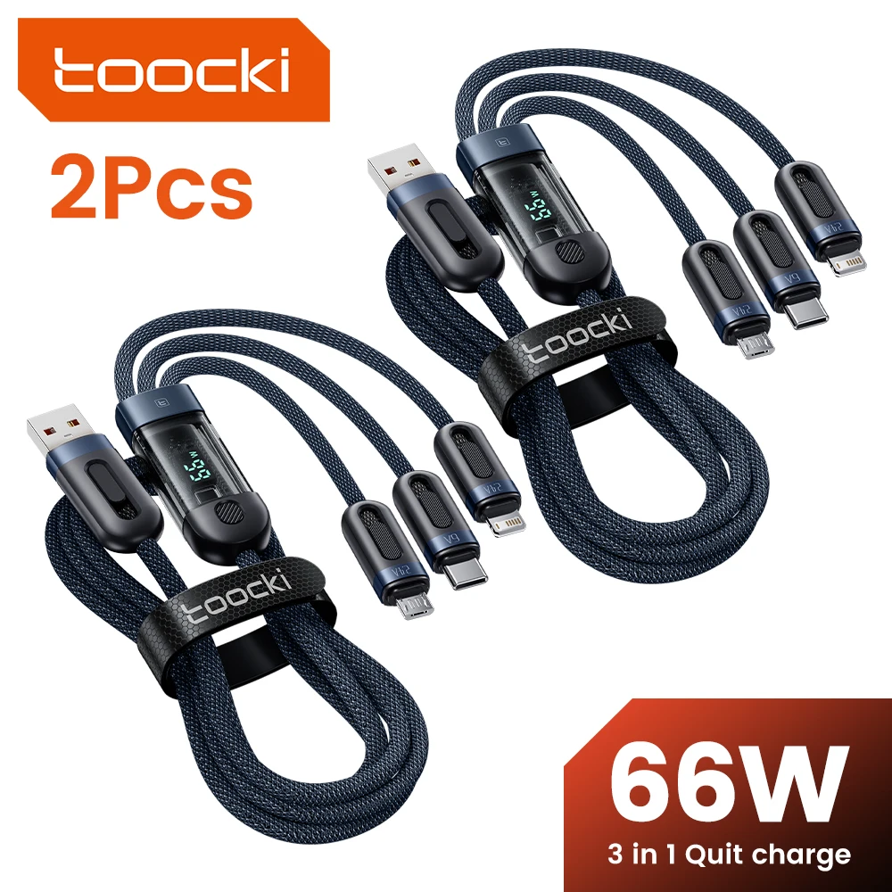 Toocki 3 In 1 Usb C… - image