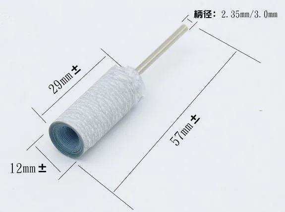 10Pcs Paper Tool Sanding Belt Sandpaper Grinding Polishing Bands Wheel Electric Drill Accessories With Mandrel Wheel Sand