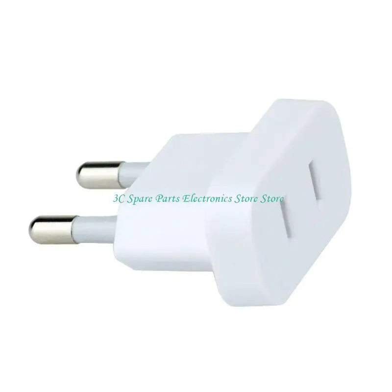 SZ 4.0mm EU Plug Adapter US USA To EU Europe BR Brazil Plug Converter American Travel Power Adapter Power Sockets