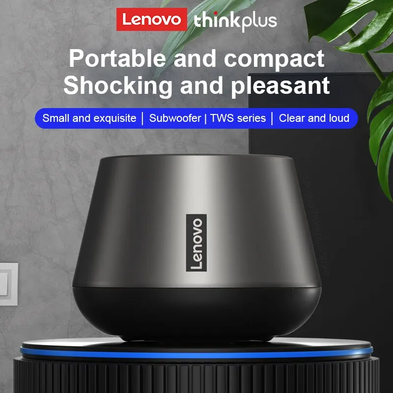 Original Lenovo K3 Pro 5,0 Altavoz Bluetooth Portátil Estéreo Surround Inalámbrico Bluetooth Altavoz Reproductor de Audio