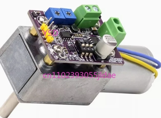 

360° Magnetic Encoder Servo | 60Kg Load, Worm Gear, for Robot Arm & Valve Control