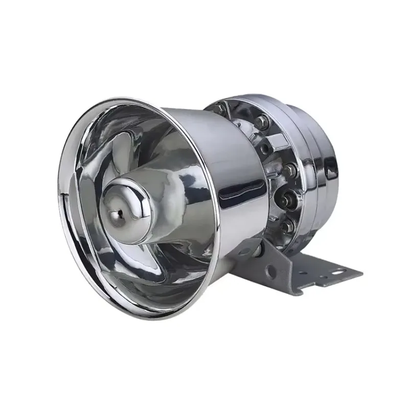 

Popular Low Price 12V 100W Auto Use Silver Alarm Amplifier Speaker Fire Car Speaker