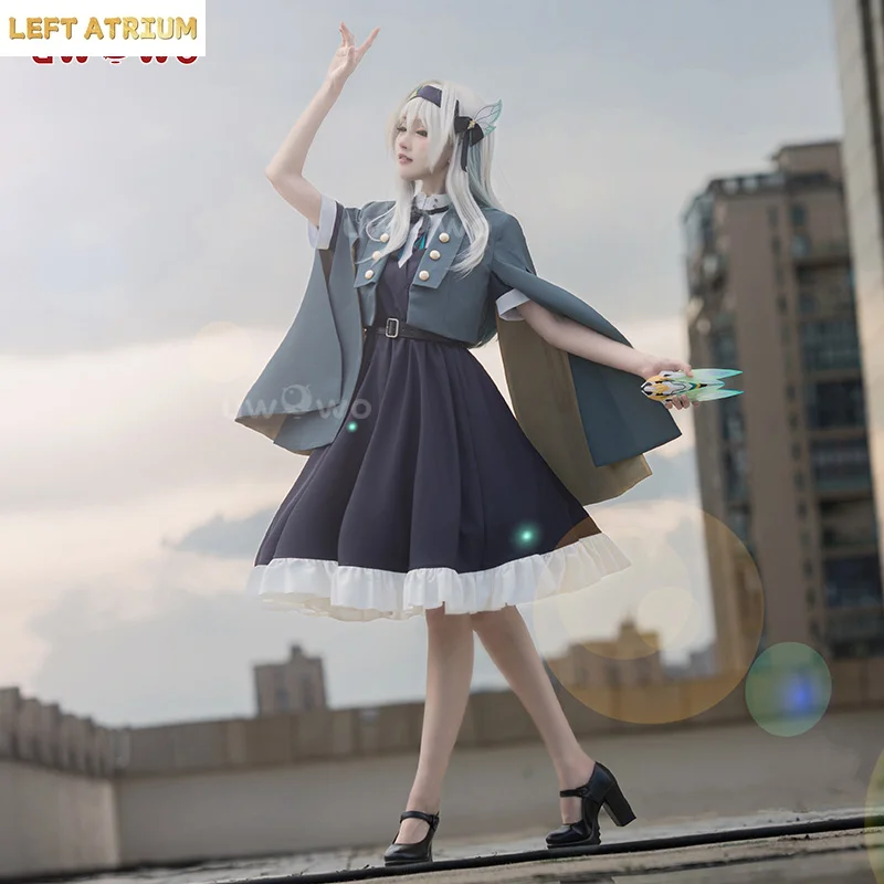 

IN STOCK UWOWO Firefly Cosplay Game Honkai Star Rail Midsummer Firefly Time Casual Wear Suit Cosplay Costume Dress Halloween Cos