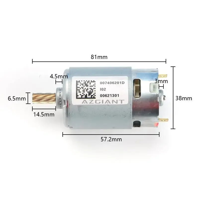 AZGIANT car Electronic brake motor for BMW 7 Series 730LI 740li 750LI 760LI 2009-2014 pure copper wire high efficiency parts new