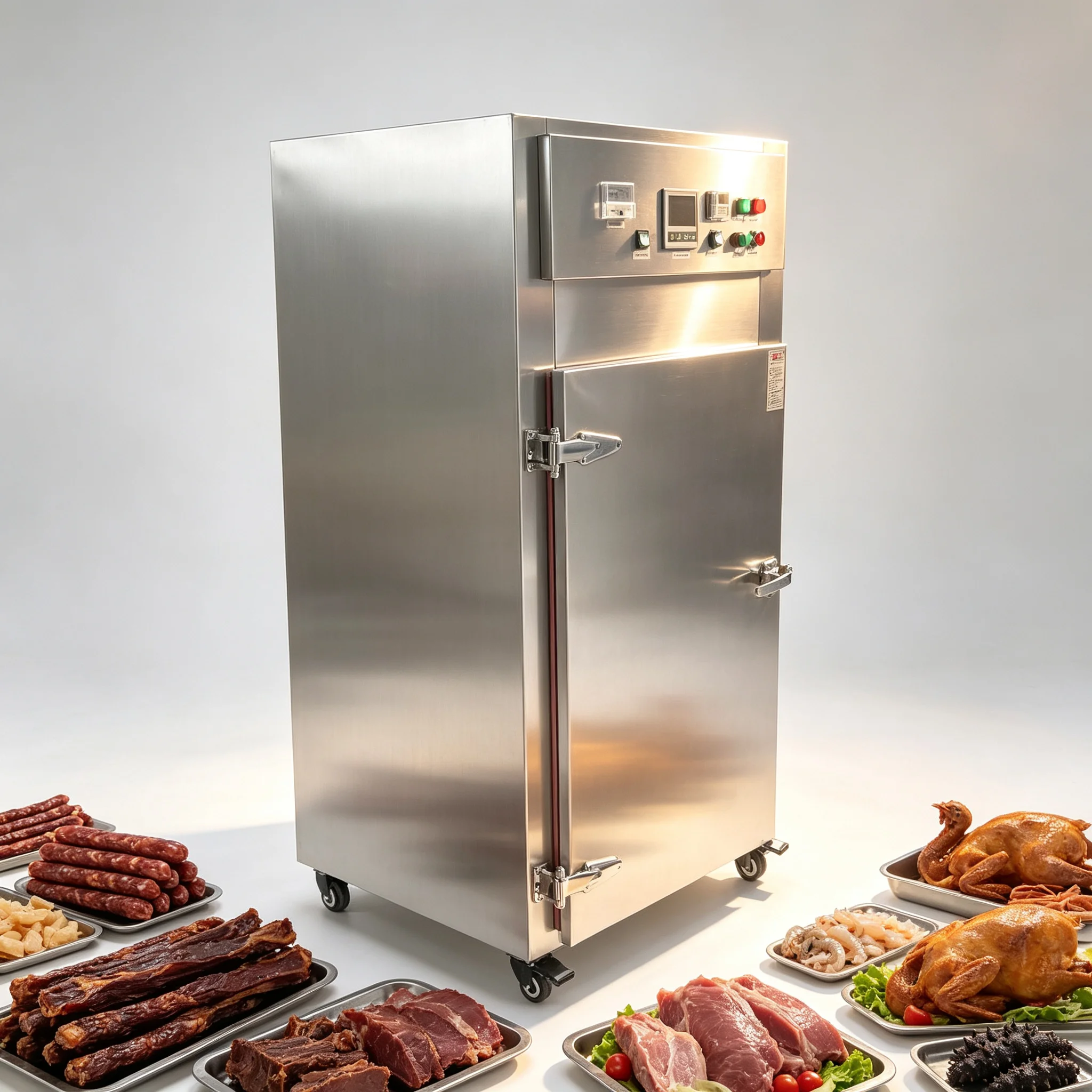 Industrial ElectricFood Dehydrator Vegetable And Fruit Dehydrator Machine Commercial Fruit Meat Rotary Tray Drying Dehydrator