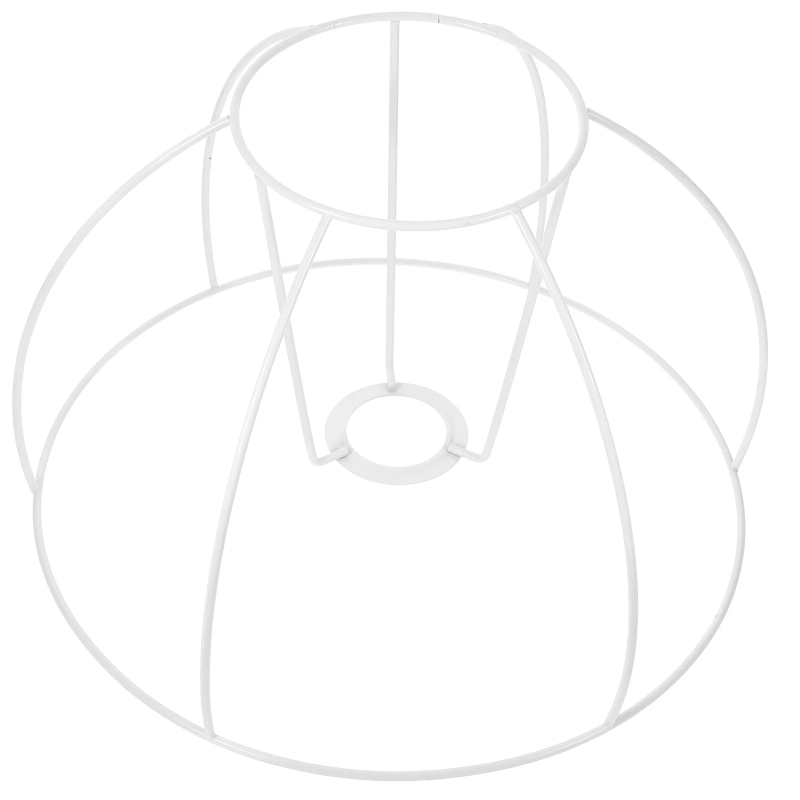 

DIY Lampshade Frame Metal Table Lamp Shade Frame Chandelier Cage for Desk Light Decorative Bracket Wear Resistant Sturdy