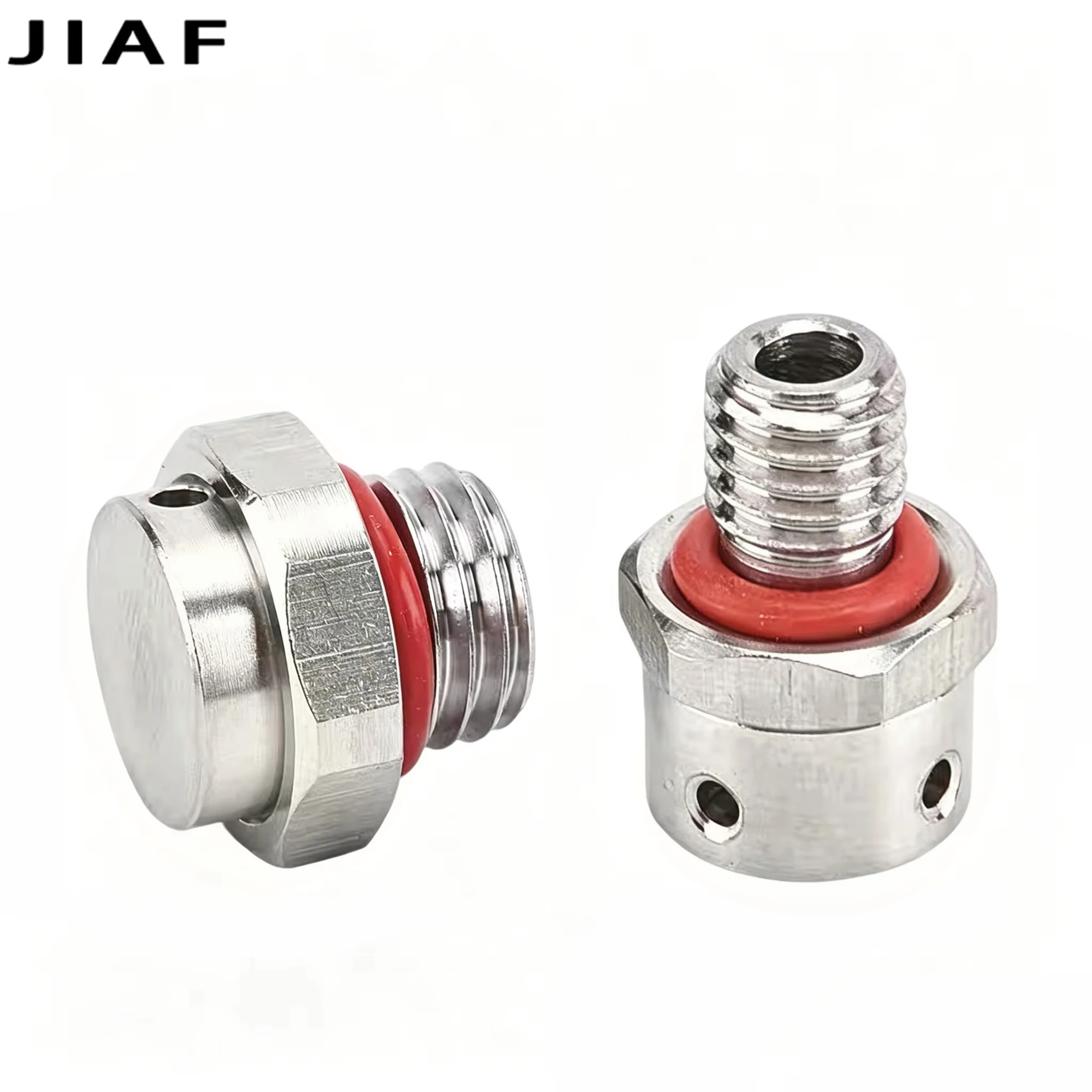 M10*0.75 M12*1 G5/8 Nickel Plated Brass Breather Vent Valve With Nut Metal Waterproof Screw In Protective Vent Plug 1PCS