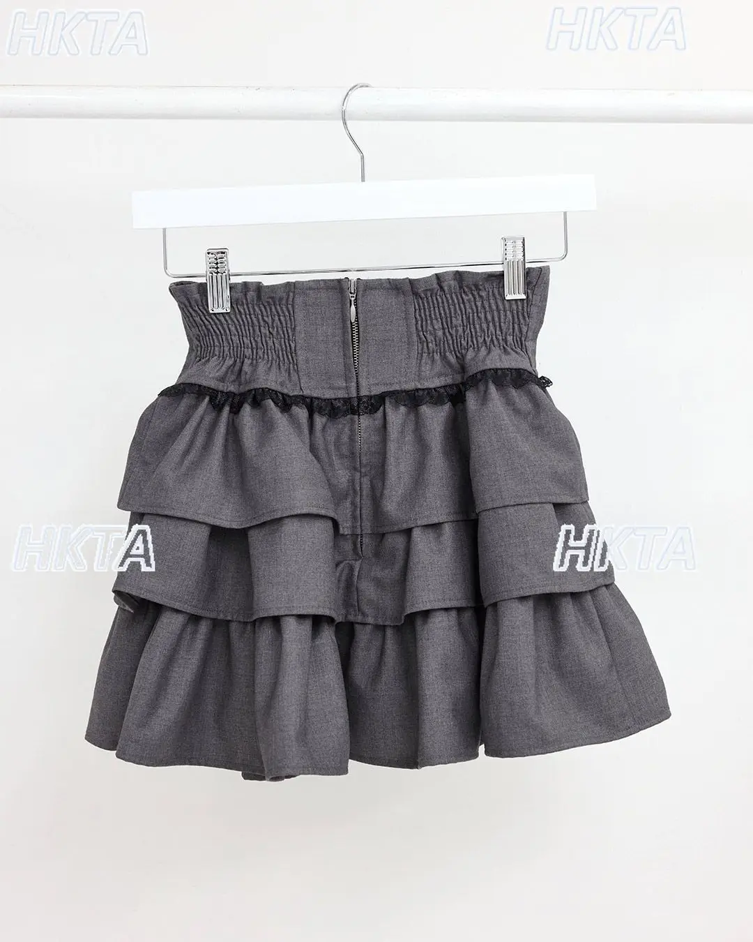 Style japonais Niche jupes femmes mode polyvalent élastique taille haute nœud papillon dentelle jupe plissée à volants dentelle courte Mini jupe