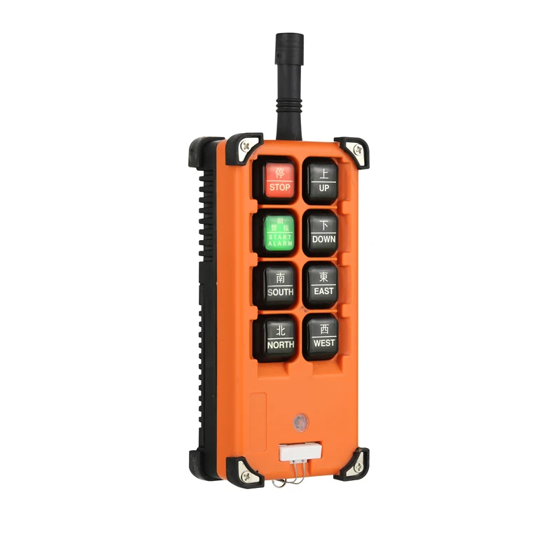 409-510MHz 8-button Industrial Remote Control For Electric Hoists Overhead Cranes And Other Applications