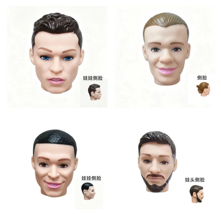 1/6 Muscle Man Supermodel KEN Head+Body Accessories 5Joints/11Joints Natural Skin Male Soldier KEN Fashion Doll DIY Dress Up Toy