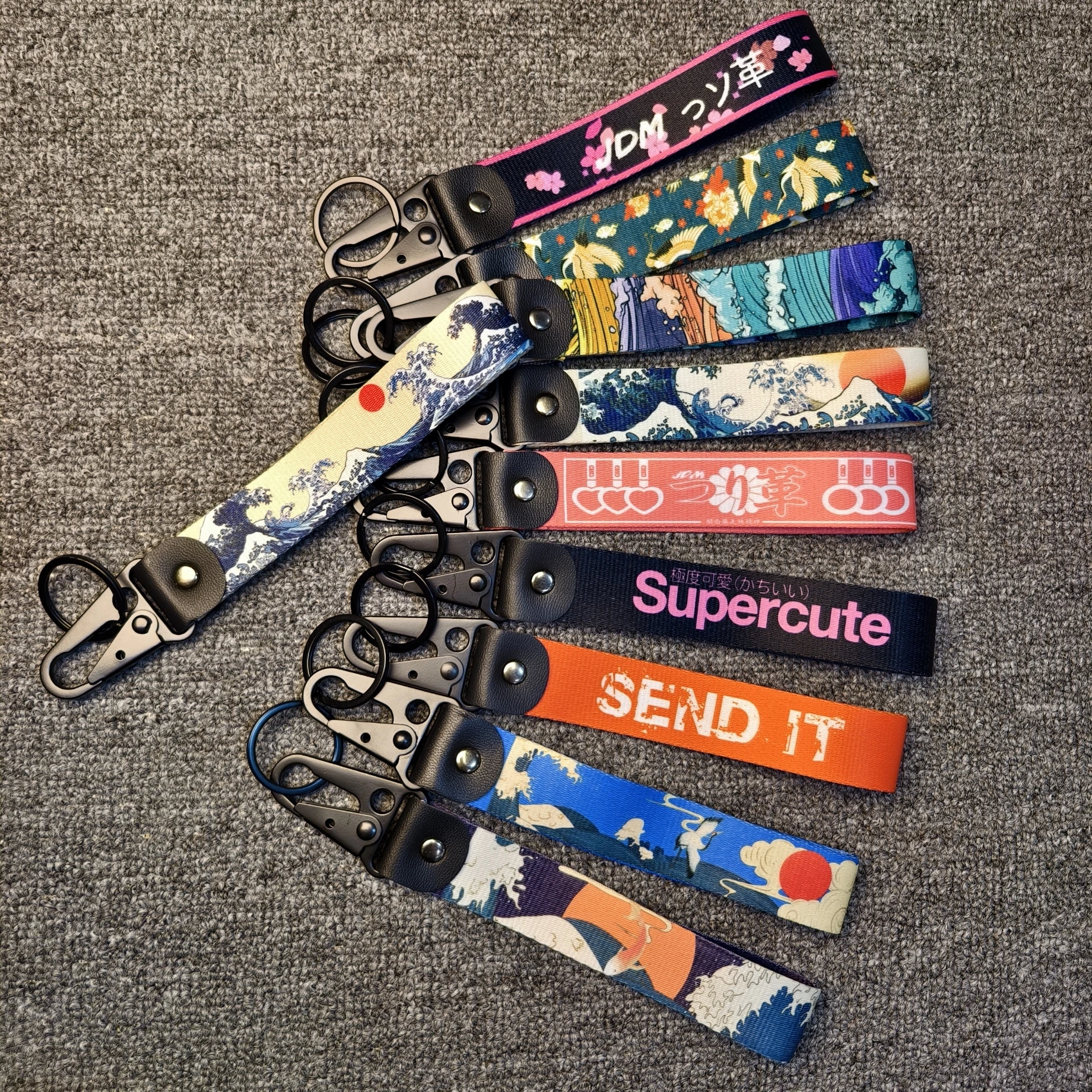 Jdm Accessori Per Auto Portachiavi Cinturino Giappone Portachiavi Fettuccia Falso Taxi Strap Portachiavi Portachiavi Portachiavi Auto Portachiavi Moto