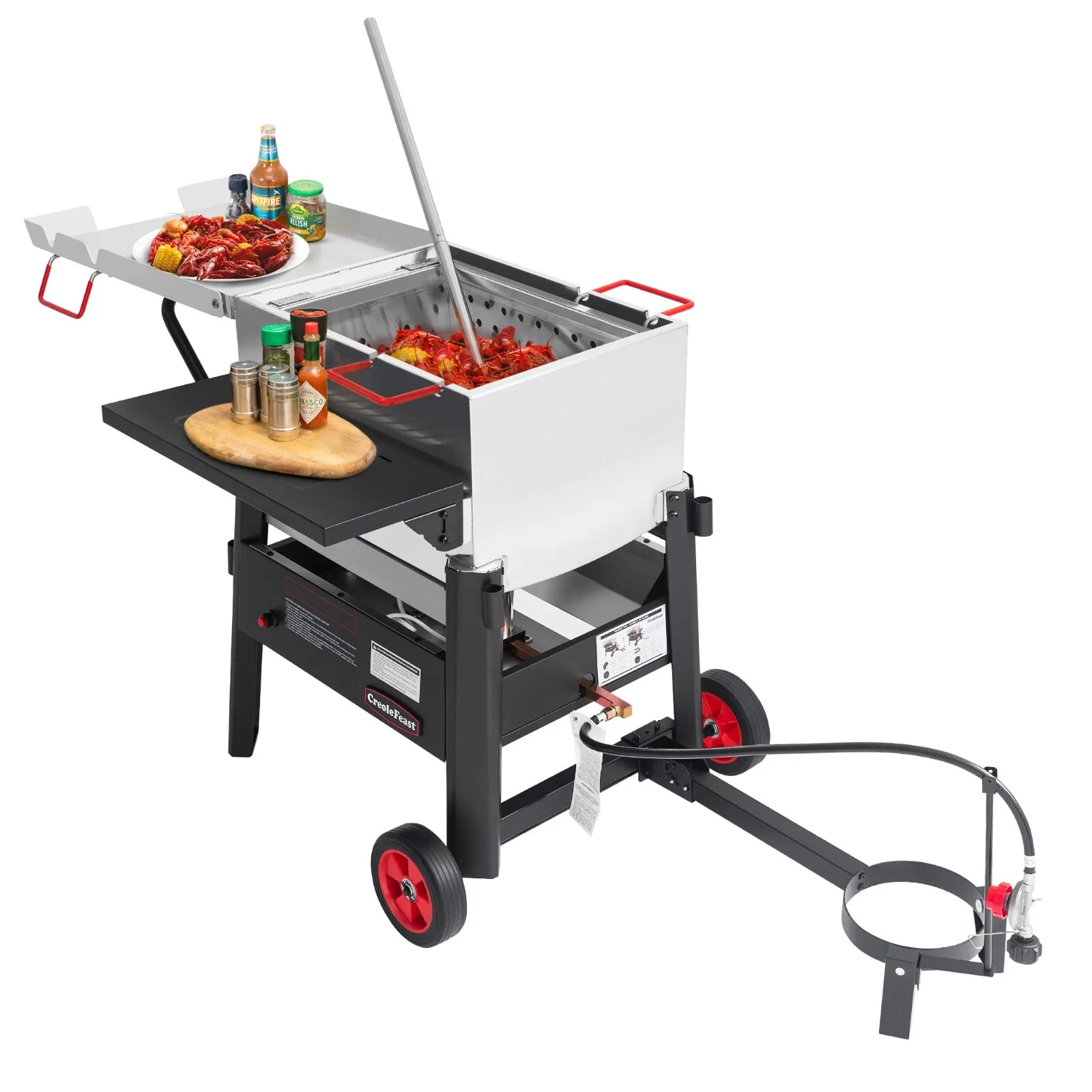 

Feast Outdoor Stove Propane Gas Cooker Crawfish Seafood Boiler