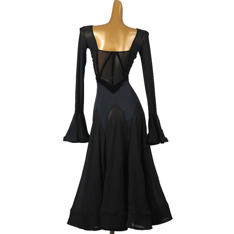 Ballroom Dance Dresses for Women National Standard Waltz Dancing Dress Clothes Big Swing Tango Modern Performance Costumes