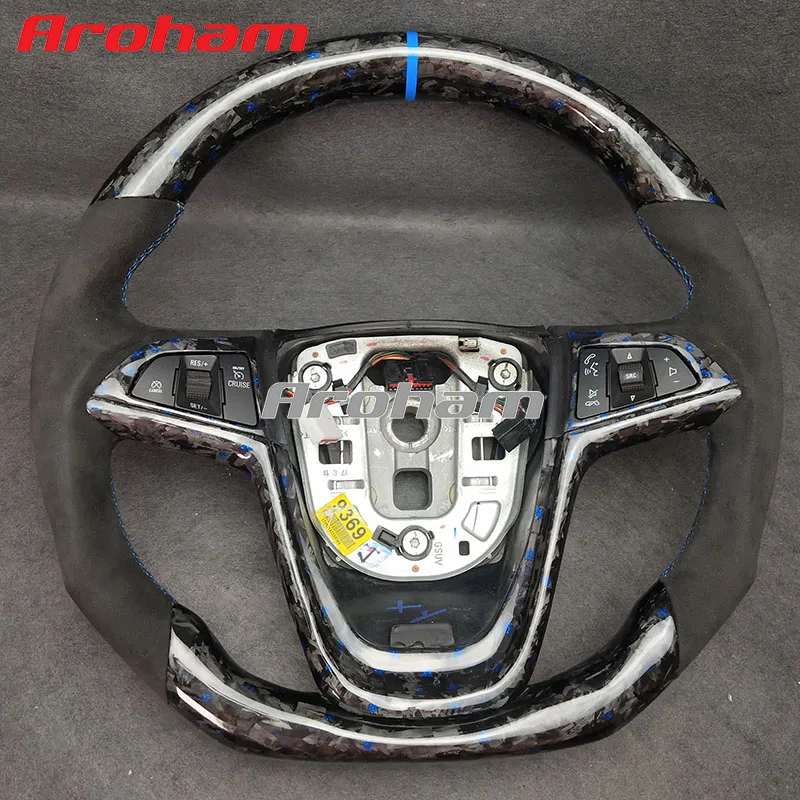 Customized Racing Carbon Fiber Steering Wheel For Opel Mokka 2012-2019 Insignia 2008 2009 2010 2011 2012 2013 Astra J