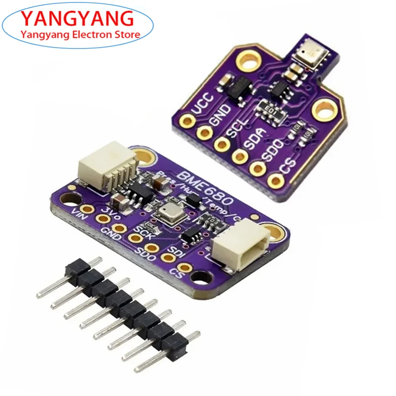 New BME680 BO SCH Digital Temperature Humidity Pressure Sensor Module CJMCU-680 High Altitude Sensor Module Development Board