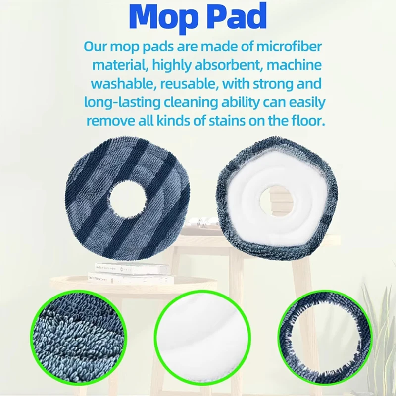 For Eufy X10 Pro Omni Robot Vacuum Cleaner Main Side Brush Mop Cloth Hepa Filter Dust Bag Accessories Spare Parts