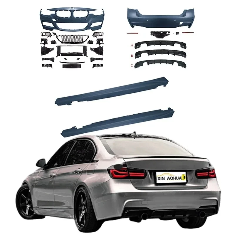

Best Price Body Kit For F30F35 (2013-18) Upgraded M3 Front And Rear Bumper Grille Side Skirt For Easy Installation