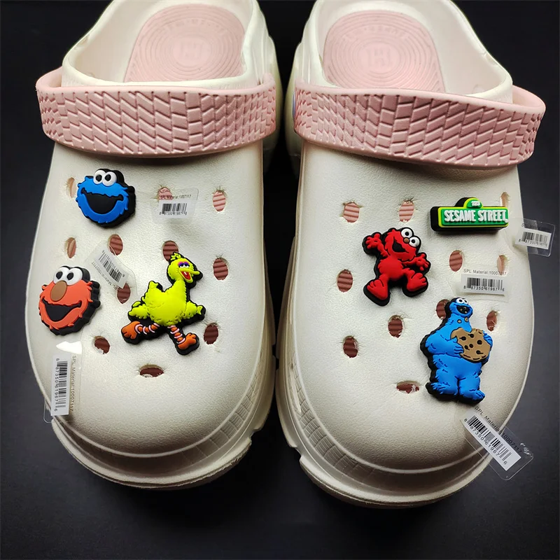 New Cartoon Jibbitz Shoes Accessories For Crocs Removable PVC Street Style Accessories Creative Sneaker Decorations