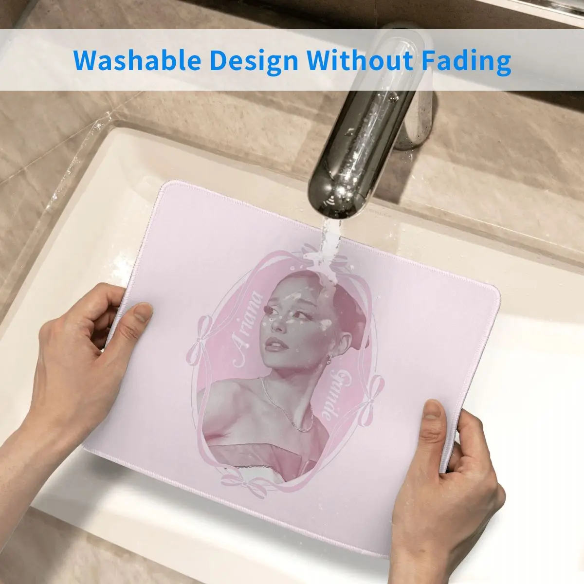 Ariana Grande Pop musique chanteur américain tapis de souris ordinateur clavier tapis de souris Gamer ordinateur portable tapis de bureau tapis de Table de bureau