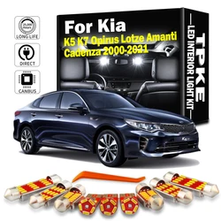 TPKE Car Accessories For Kia K5 K7 Opirus Lotze Amanti Cadenza 2000-2014 2015 2016 2017 2018-2021 LED Interior Reading Light Kit