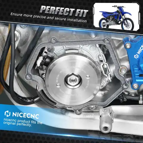 NICECNC For Yamaha YZ 250 YZ250 2003-2023 YZ250X YZ 250X 2016-2023 2022 2021 Traction Disc 11 oz Flywheel Weight Stainless Steel