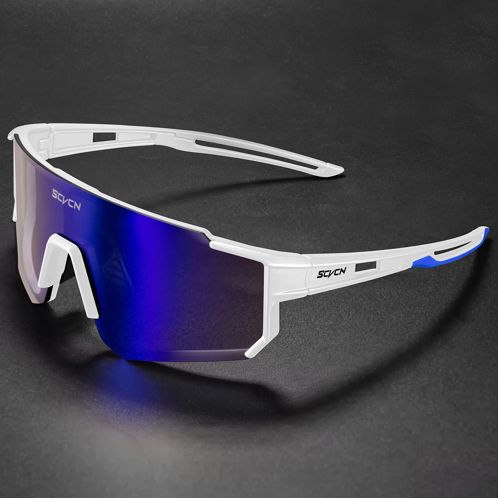 SCVCN Wanderbrillen Outdoor Radfahren Sonnenbrillen für Damen Herren MTB Fahrradbrille Sport Bergsteigen Radfahren UV400 Brille