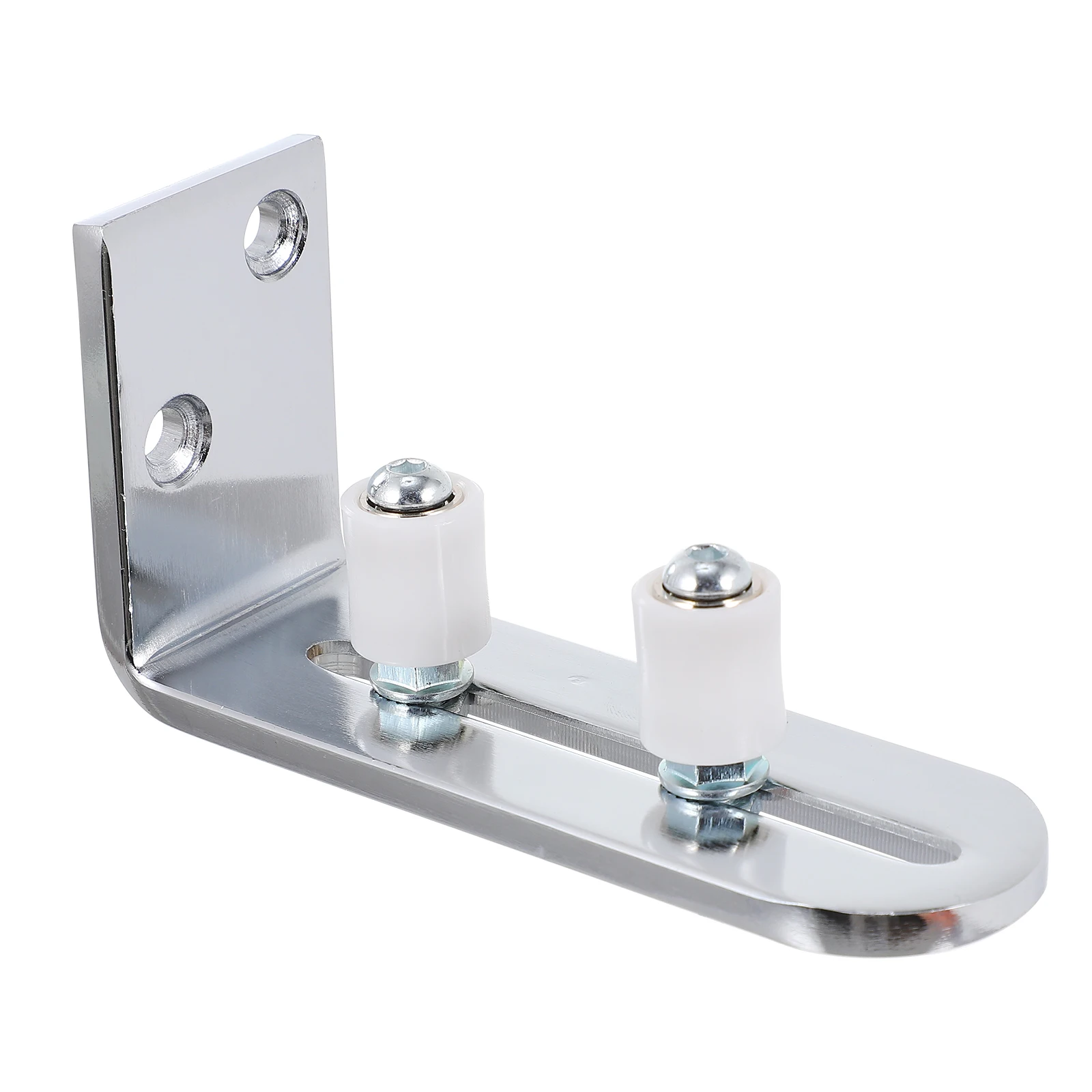 

Sliding Floor Guide Adjustable Metal Bottom Guide For Barn Door Heavy Duty Stay Roller Wall Mount Door Bottom Hardware Polished