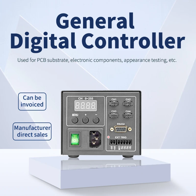 65W 4 channels vision inspection LED lighting brightness adjustment dedicated light source controller