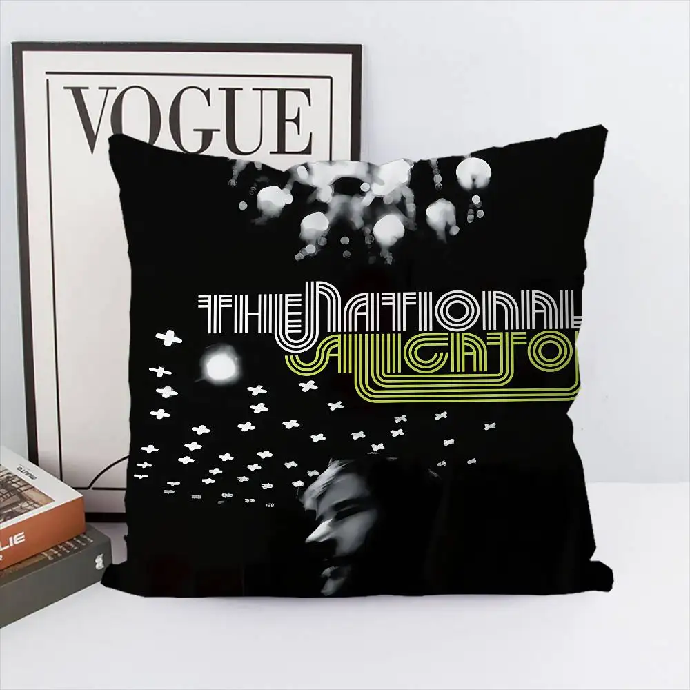 T-The N-National Pillow Case Album Case Sofa Decorative Home Double-sided Printing Short Plush Cute Cushion Cover