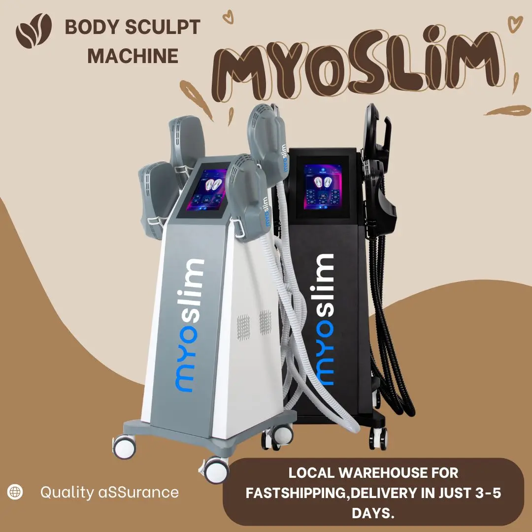 MYOslim EMS Body Sculpting Machine Body Sculpt 6500W 200hz Fat Removal Muscle Fitness Sculpting Machine