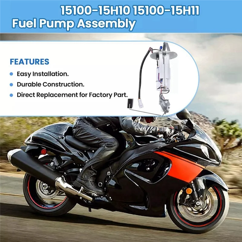 

15100-15H11 Motorcycle Fuel Pump Module Assembly For Suzuki Hayabusa 1300 GSX1300 2013-2020