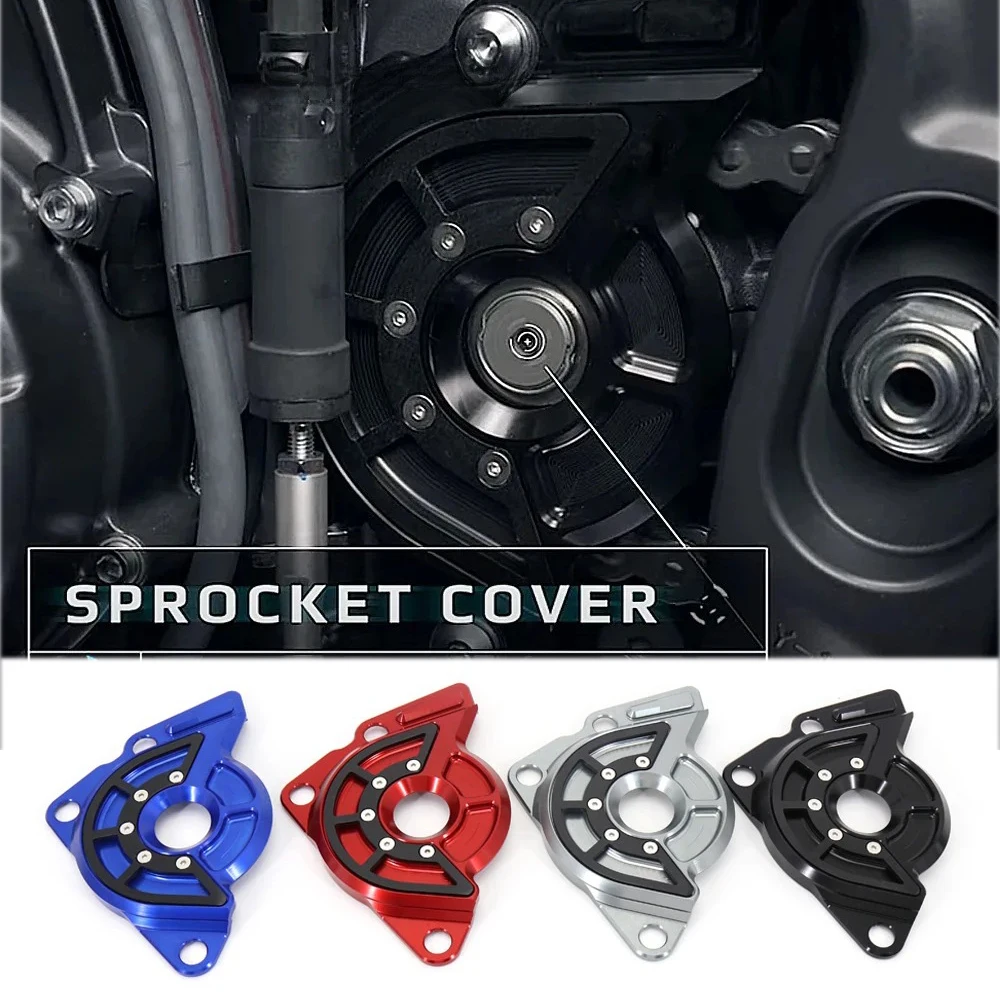 Chain Guard For Yamaha MT-09 MT09 Tracer 9 2021 2022 Motorcycle Accessories Engine Front Sprocket Cover Protection