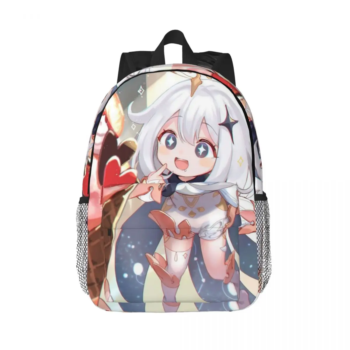 

Genshin Impact Paimon Games Backpack Hot Sale Daypack Large Capacity Boys Girls BookBag Shoulder Bags for Men Women School Bag