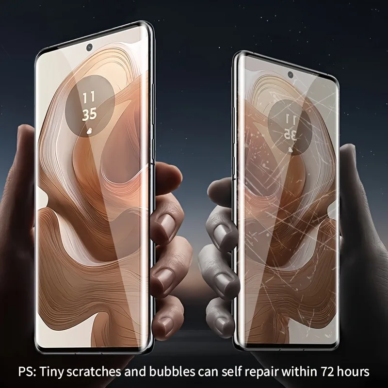 4 قطع من طبقة هيدروجيل رفيعة للغاية عالية الدقة متوافقة مع Motorola Edge 50 60 Fusion G85 40 50 Neo 50 Pro 40 60 Pro 60 Ultra Film #6