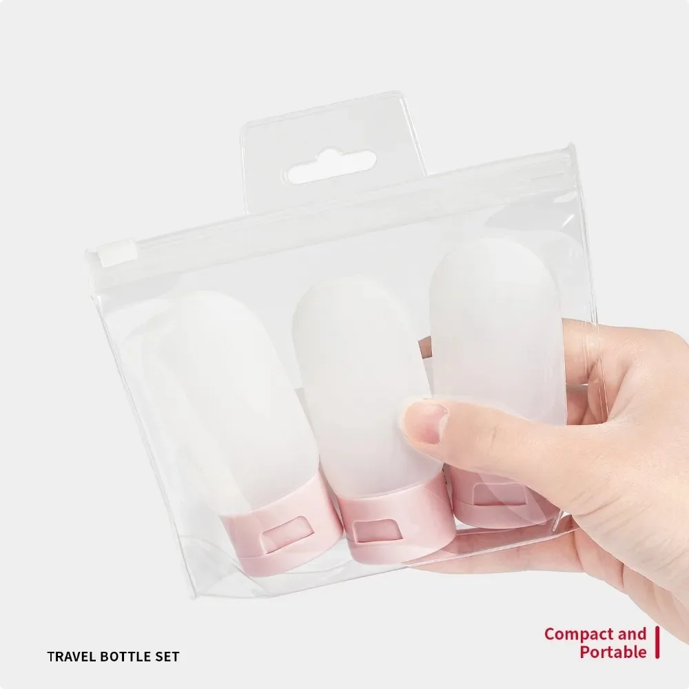 ​ 3 Stück 30 ml auslaufsichere Reiseflaschen, TSA-zugelassene, nachfüllbare Flip-Top für Shampoo, Spülung, Lotion, tragbare Quetschröhrchen ​