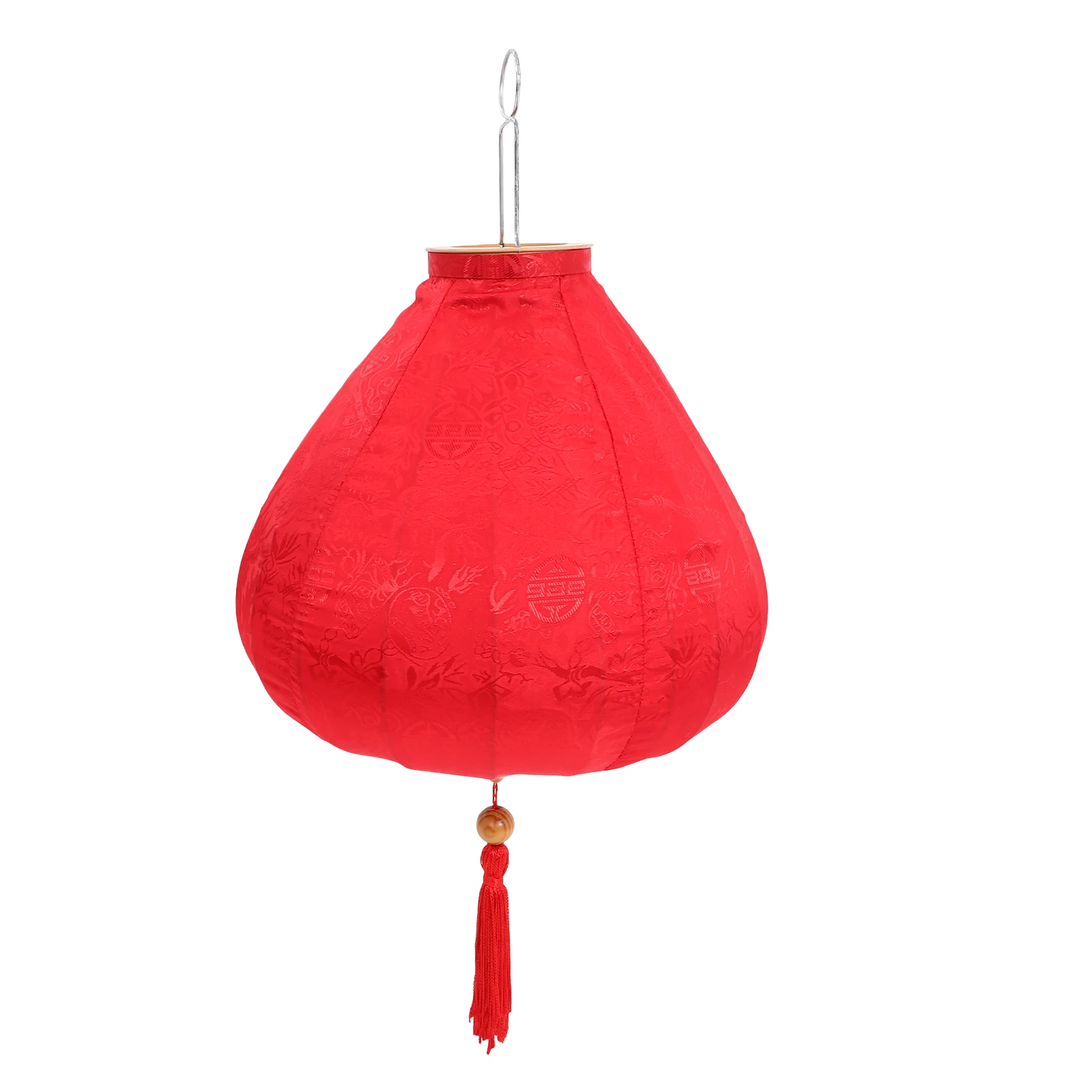 

Tassel Lantern Lanterns Decorative for Home Hanging Outdoor Festival Prop Vintage